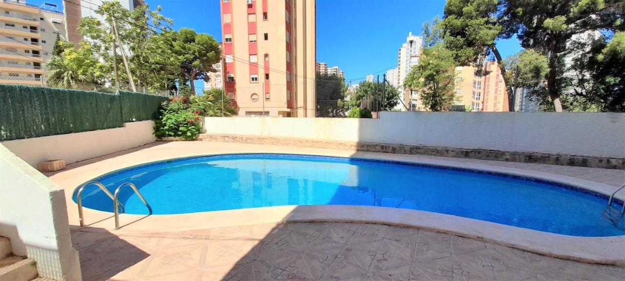 Agustina Apartment In Rincon De Loix -Free Parking, Wi-Fi, Pool, New Air Conditioning, Sea View Бенідорм Екстер'єр фото