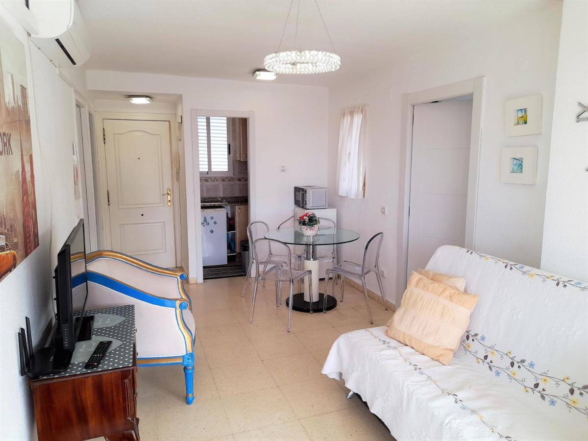 Agustina Apartment In Rincon De Loix -Free Parking, Wi-Fi, Pool, New Air Conditioning, Sea View Бенідорм Екстер'єр фото